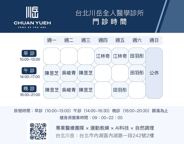台北西醫診所門診時間